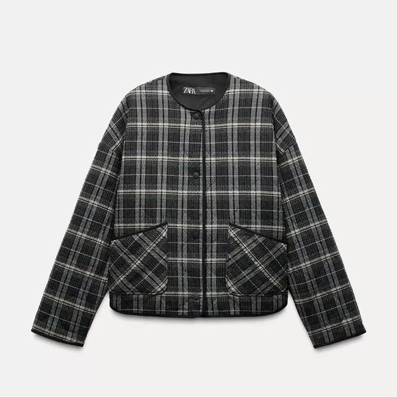 Plaid jacket zara - Picture 2 of 5